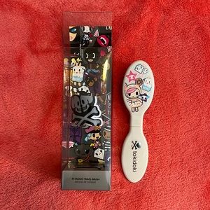 Tokidoki Folding Travel Brush with Mirror